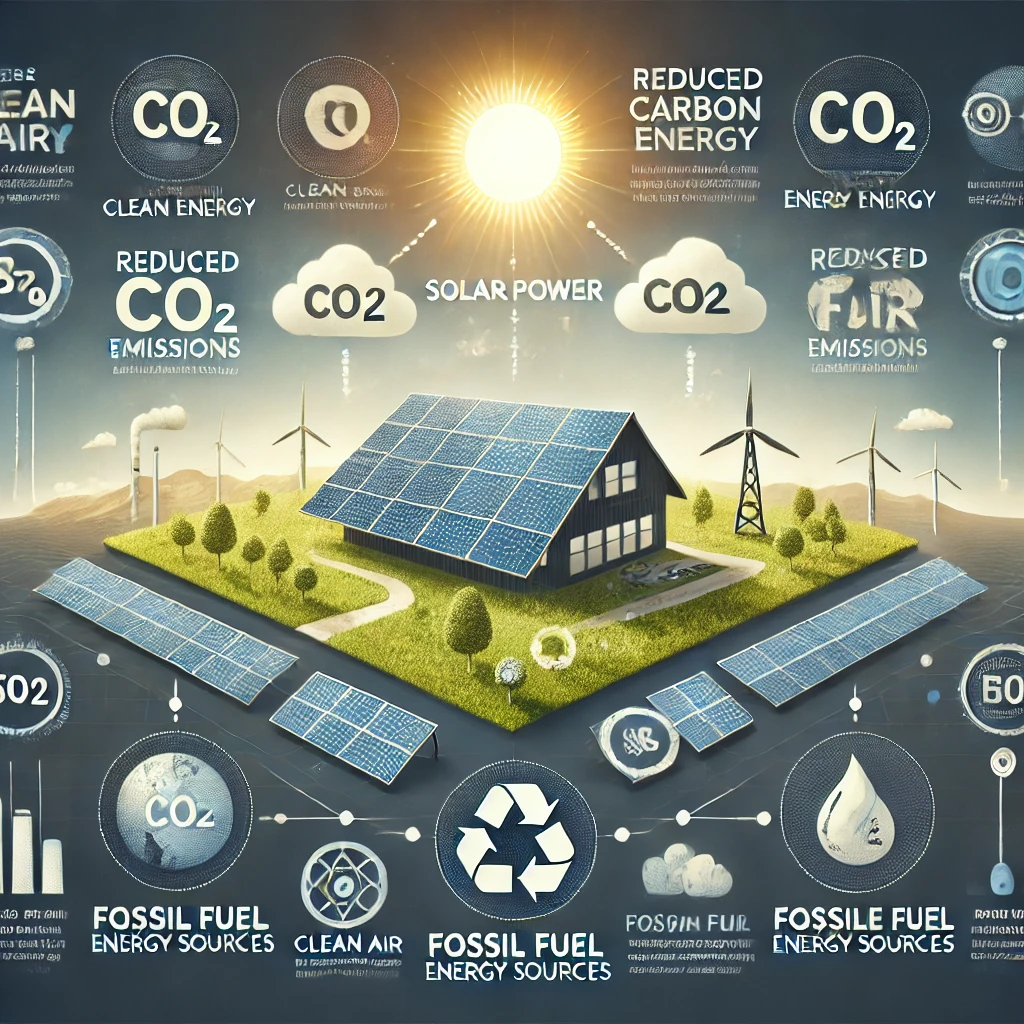 How Solar Power Reduces Carbon Footprint