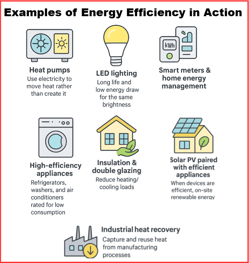 Practical Examples of Energy Efficiency