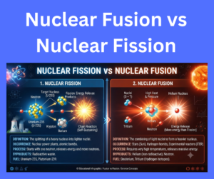 Nuclear Fusion vs Nuclear Fission explained
