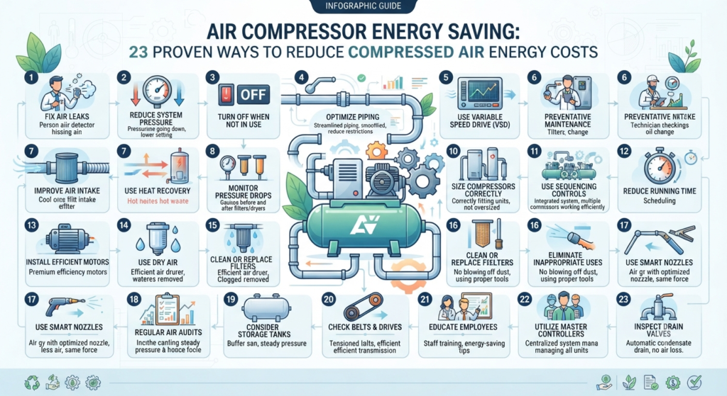 air compressor energy saving