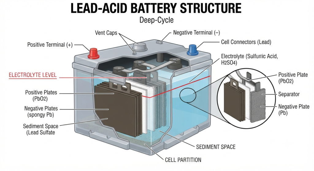 battery conctruction