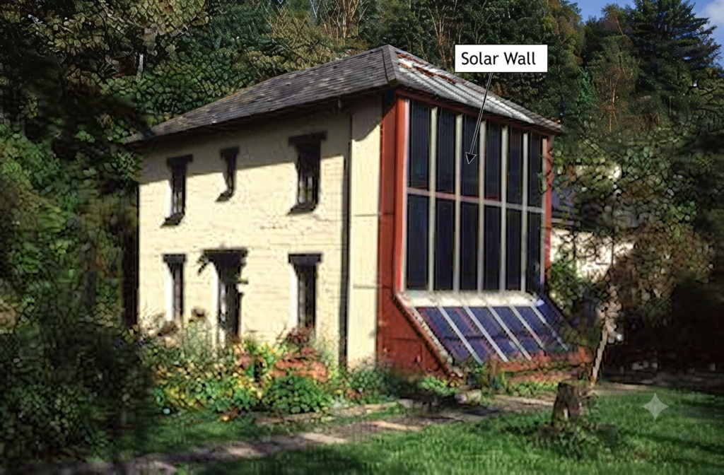 How a Solar Wall Works