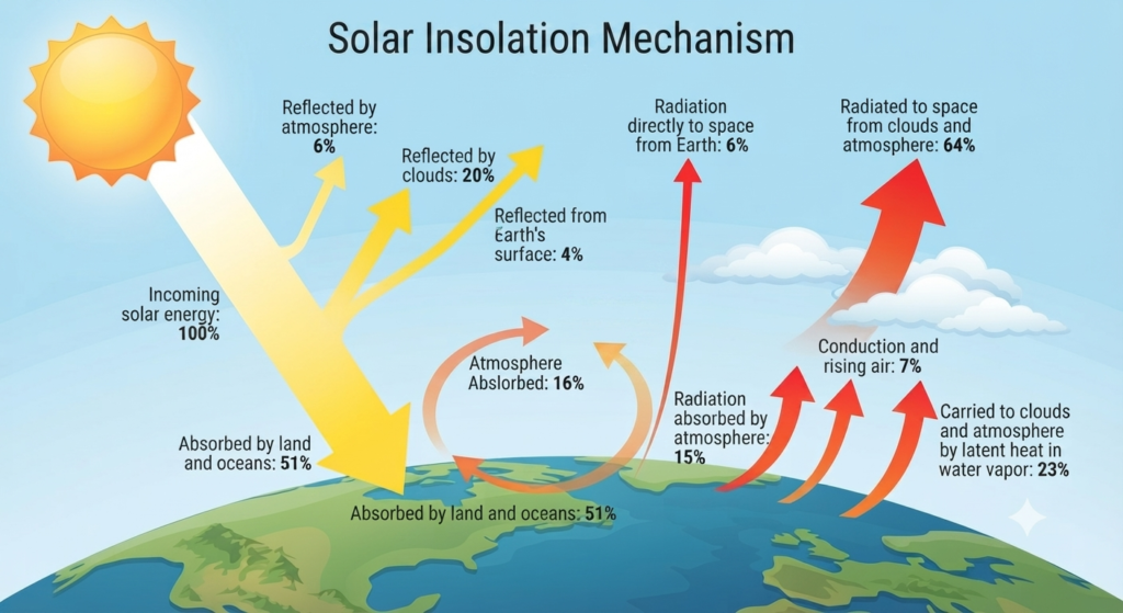 Solar Insolation Mechanism